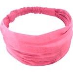 Headscarf headband- Baby size glittery pink - PPMC