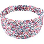 Headscarf headband- child size boutons rose - PPMC