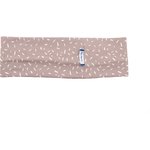 Stretch jersey headband  paille blanc parme clair - PPMC