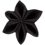Star flower 4 hairslide black - PPMC