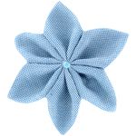 Star flower 4 hairslide oxford blue - PPMC