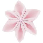 Star flower 4 hairslide light pink - PPMC