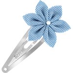 Star flower hairclip oxford blue - PPMC