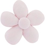 Petite barrette mini-fleur oxford rose - PPMC