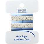 Petite barrette croco white sequined - PPMC