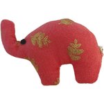 Pasador de elefante feuillage or rose - PPMC