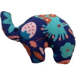 Elephant clip huppette fleurie - PPMC