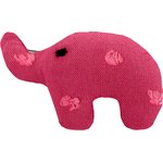 Elephant clip plumetis rose fuchsia - PPMC