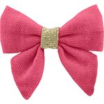 Mini bow tie clip fuschia - PPMC