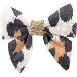 Mini bow tie clip leopard - PPMC