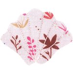 Barrette coquillage herbier rose - PPMC