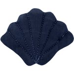 Shell hair-clips navy blue - PPMC