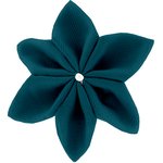 Star flower 4 hairslide bleu vert - PPMC