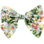 Bow tie hair slide menthol berry - PPMC