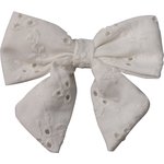 Barrette noeud papillon broderie anglaise - PPMC