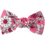 Small bow hair slide pink violette - PPMC