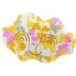 Cloud hair-clips mimosa jaune rose - PPMC