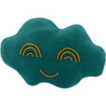 Cloud hair-clips emerald green - PPMC