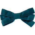 Ribbon bow hair slide bleu vert - PPMC