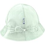 Sombrero para bebe gaze vert d'eau - PPMC