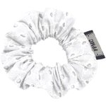 Mini Chouchou broderie anglaise blanche - PPMC