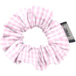 Mini Scrunchie pink gingham - PPMC