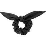 Bunny ear Scrunchie broderie anglaise noire - PPMC