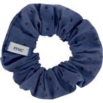 Small scrunchie blue english embroidery - PPMC