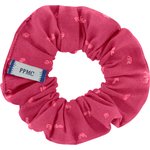 Small scrunchie plumetis rose fuchsia - PPMC