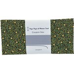 Coupon tissu 50 cm green and gold holly ex1105 - PPMC