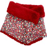 Children fur scarf snood tapis rouge - PPMC