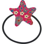 Elastique cheveux étoile badiane framboise - PPMC
