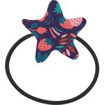 Elastique cheveux étoile huppette fleurie - PPMC