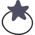 Elastique cheveux étoile jean fin - PPMC
