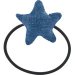 Elastique cheveux étoile jean fin - PPMC