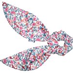 Short tail scrunchie boutons rose - PPMC