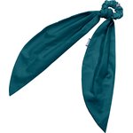 Long tail scrunchie bleu vert - PPMC