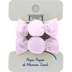 Elastiques Mousse Mini Bonbons oxford rose - PPMC