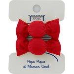 Elastiques Mousse Mini Bonbons rouge - PPMC