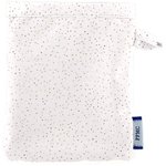 Make-up Remover Glove white sequined - PPMC