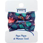 Small elastic bows huppette fleurie - PPMC