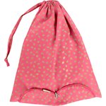 Sac lingerie feuillage or rose - PPMC