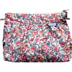 Pleated clutch bag boutons rose - PPMC