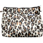 Pleated clutch bag leopard - PPMC