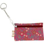 Keyring  wallet badiane framboise - PPMC