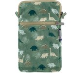 Quilted phone pocket jurassic dino - PPMC