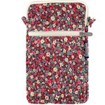 Quilted phone pocket tapis rouge - PPMC