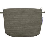Coton clutch bag khaki lurex gauze - PPMC