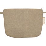 Coton clutch bag golden linen - PPMC