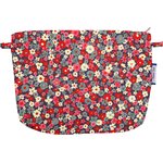 Coton clutch bag tapis rouge - PPMC